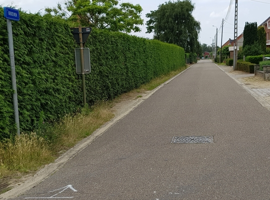 In Gerzevien wordt de straatverlichting 's nachts volledig gedoofd. Gerzevien te Haacht